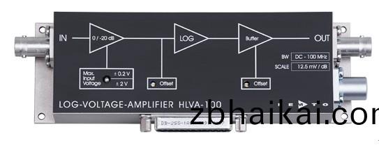 HLVA-100對(dui)數的帶寬電壓(ya)放(fang)大(da)器