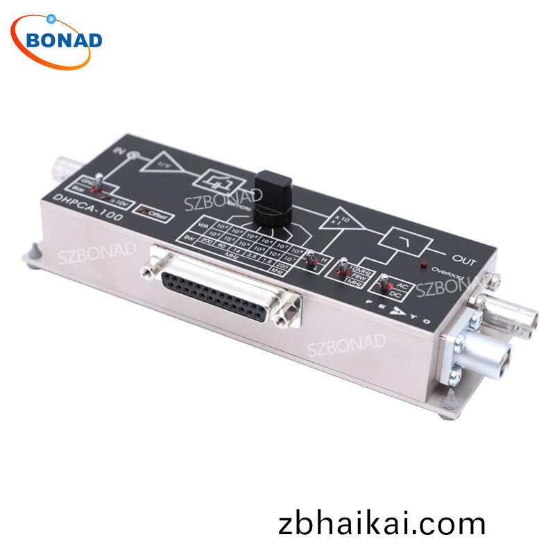 DHPCA-100可(ke)變增益電流(liu)放(fang)大(da)器低譟(zao)聲
